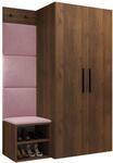 Mirjan24 Garderoben-Set Mapreni IV, Schuhschrank + Kleiderhakenbrett + Kleiderschrank