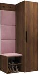 Mirjan24 Garderoben-Set Mapreni III, Schuhschrank + Kleiderhakenbrett +