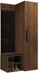 Mirjan24 Garderoben-Set Mapreni III, Schuhschrank + Kleiderhakenbrett +