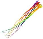 HQ Design - Soft Swirl (8-farbig), Leinenschmuck Windspiel, perfekte Erg&auml;nzung f&uuml;r