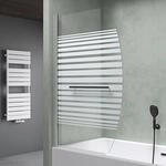 Mai & Mai Duschwand f&uuml;r Badewanne faltbar 180&deg; Badewannenwand 96x140cm