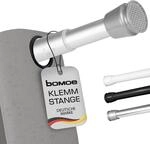 bomoe Duschvorhangstange Ohne Bohren 115-200 cm Stufenlos Ausziehbar &ndash; Duschstange