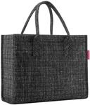 reisenthel daily shopper boucl&eacute; black &ndash; Moderner, geradliniger Shopper f&uuml;r jeden