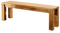 MASSIVMOEBEL24.DE | Palisander Holz M&ouml;bel massiv ge&ouml;lt Bank 140x35 Sheesham