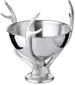 EDZARD Sektk&uuml;hler Lita (H&ouml;he 37 cm, &Oslash; 31 cm), silberfarben, Aluminium vernickelt,
