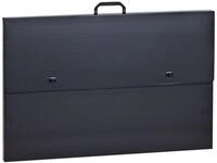 RUMOLD Zeichenkoffer/370204 A3 schwarz Polypropylen