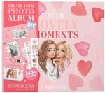 Depesche 13776 TOPModel Create Your Photo Album - DIY Fotoalbum in Rosa, mit Model