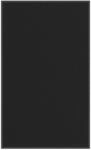 vidaXL Fu&szlig;matte Schwarz 90x150 cm, Schmutzfangmatte, Sauberlaufmatte, Haust&uuml;rmatte,
