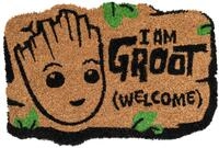 Grupo Erik Kokosmatte Fu&szlig;matte Marvel Groot - Schmutzfangmatte 40x60 cm - Fussmatte