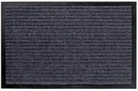 Spetebo Schmutzfangmatte grau - 80 cm x 120 cm - Fu&szlig;matte Fu&szlig;abtreter T&uuml;rmatte