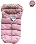 Cangaroo Fu&szlig;sack Cuddle, f&uuml;r Kinderwagen Thermofleece wasserdicht Rei&szlig;verschluss
