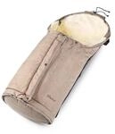 Fellhof HOCHS&Ouml;LDEN Kinderwagenfellsack beige-melange | 40/45 x 86/106 cm | Merino