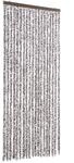 vidaXL - Insektenschutz-Vorhang Braun und Beige 56x200 cm Chenille