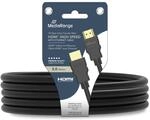 MediaRange HDMI&trade; High Speed Anschlusskabel mit Ethernet, vergoldete Kontakte, 18