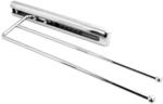 Kesseb&ouml;hmer Handtuchauszug 2-armig Chrom poliert L&auml;nge 325 mm (ausgezogen: ca. 505