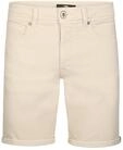 Petrol Industries - Jackson Farbige Denim-Shorts Coconut Wei&szlig; S