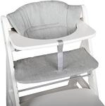 Hoppediz Hochstuhl Sitzkissen Set, passend f&uuml;r Hauck Alpha, 2-teilig, 100%