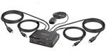 StarTech USB-C KVM Switch, 2 Port, 4K 60Hz DisplayPort, USB Powered