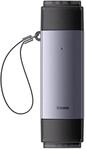 Baseus Lite Series SD/TF Speicherkartenleser, USB + USB-C (Grau)
