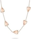 LIEBESKIND BERLIN Necklace - Halskette aus Edelstahl - IP Ros&eacute;gold - Ankerkette