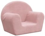 vidaXL Kindersofa Rosa Weicher Pl&uuml;sch