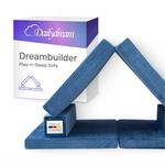 Dailydream Dreambuilder Play-n-Sleep Spielsofa f&uuml;r Kinder, 168x84x55 cm, Blau