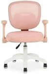 IDIMEX Schreibtischstuhl f&uuml;r Kinder Amelia h&ouml;henverstellbar, Rosa &ndash; ergonomischer