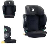 Lorelli Kindersitz Growgo Isofix i-Size 100x150cm Isofix klappbar Kopfst&uuml;tze schwarz