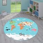 Paco Home Kinderteppich Teppich Kinderzimmer Spielteppich Junge M&auml;dchen Modern