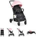 Moni Kinderwagen Buggy Colibri, faltbar, verstellbar, 5-Punkt-Gurt, ab 6 Monaten rosa