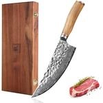 zayiko Minami Premium Kochmesser mit 20,5 cm Klinge gefertigt aus 67 Lagen echtem