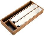 Kesper | Folienspender, Material: Bambus, Ma&szlig;e: 42 x 19 x 5,4 cm, Farbe: braun