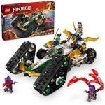 Lego NINJAGO Ninja Team Combo Fahrzeug 71820, 4 in 1 Ninja Spielset f&uuml;r Kinder mit