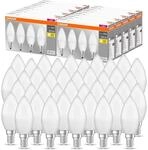 Osram LED Base Classic B, in Kerzenform mit E14-Sockel, Nicht Dimmbar, Ersetzt 40