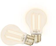 Trust E27 Smart Lampe Vintage LED Birne, Warmweiss, 2er-Pack
