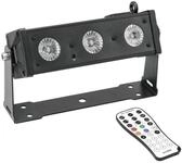 Eurolite LED BAR-3 HCL Leiste | Kompakte (26 cm) Bar mit 3 x 12-W-6in1-LED mit