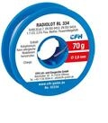 CFH Radiolot RL 334 &ndash; L&ouml;tzinn &Oslash; 2,0 mm, 70 g, flussmittelgef&uuml;llt, bleifrei, Lot