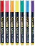 Securit Kreidemarker, 1-2 mm, mehrfarbig, blau, orange, violett, pink, rot, gr&uuml;n,