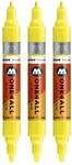 Molotow One4All Acrylic Twin Marker (Strichst&auml;rke 1,5 mm und 4 mm, hochdeckend und