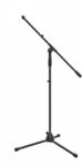 OMNITRONIC Mikrofonstativ MS-1B mit Galgen sw | Mikrofonstativ mit Galgen, 220 cm