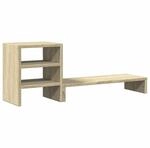 vidaXL Monitorst&auml;nder, Schreibtischaufsatz mit Schreibtisch-Organizer, Unterbau