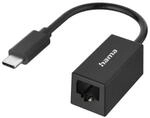 Hama Netzwerk-Adapter USB-C-Stecker - LAN/Ethernet-Buchse, Gigabit Ethernet