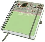 Sigel JN654 Spiralblock A5 blanko, Notizblock Bullet Journal Jolie, starkes 120g