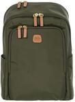 Bric's Rucksack Laptoprucksack mit Laptopfach X - Collection Backpack Olive olivgr&uuml;n
