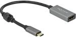 Delock Aktiver USB Type-C&trade; zu HDMI Adapter (DP Alt Mode) 4K 60 Hz (HDR)