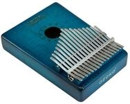 DIMAVERY KL-6 Kalimba,17 C, blau | Kalimba mit Holzkorpus und Resonanzloch