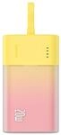 Baseus Powerbank Popsicle 5200mAh 20W Lightning/USB-C Yellow/Pink