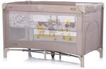 Chipolino Reisebett Ariel, 2 Ebenen, Tragetasche, Seiteneingang, Seitentasche beige