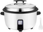 Royal Catering Elektrischer Reiskocher 27 L 3600 W f&uuml;r bis zu 70 Portionen