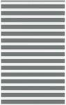 vidaXL Doppelrollo Dunkelgrau 140x230 cm Stoffbreite 135,9 cm Polyester, Zebra-Rollo,